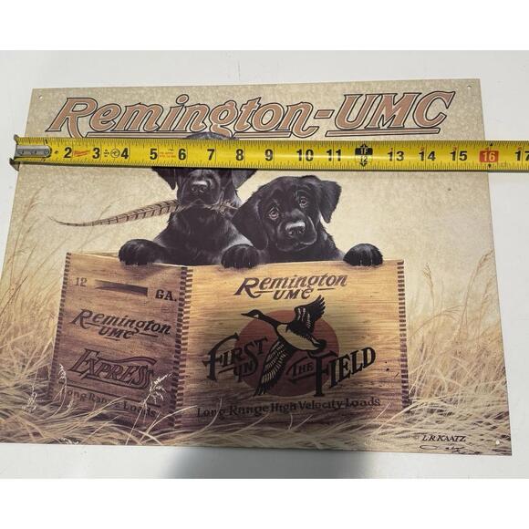 Remington-UMC Metal Tin Sign Wall Decor #932 Size 12.5X16 - Picture 5 of 5